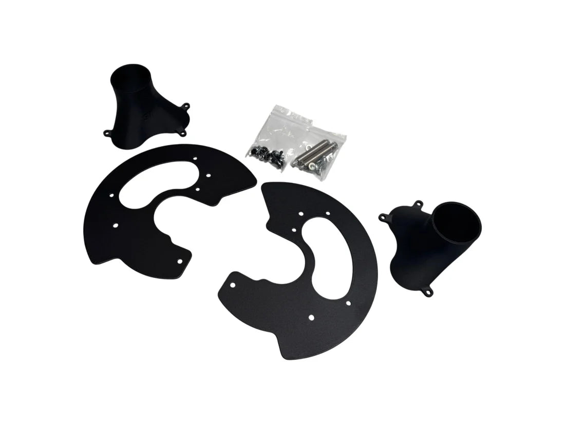 ST Track Parts BMW E46 Brake Cooling Plates (High Flow)