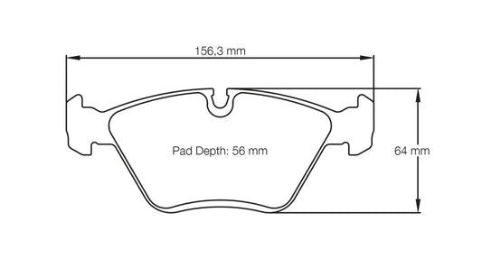 Pagid RSL 1 E46 M3 Brake Pads